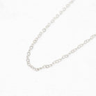 Sterling Silver Chain - 24 Inch Cable Link - 1.9 mm Twenty Four Inch Polished .925 Silver Dainty New Necklace Spring Clasp Finished Supply