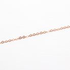 14k Rose Gold Filled Chain - 20 Inch 14/20 GF Necklace - 1.2 mm Flat Dainty Cable Chain Spring Ring Clasp - Pink GF 20" New Jewelry Supply