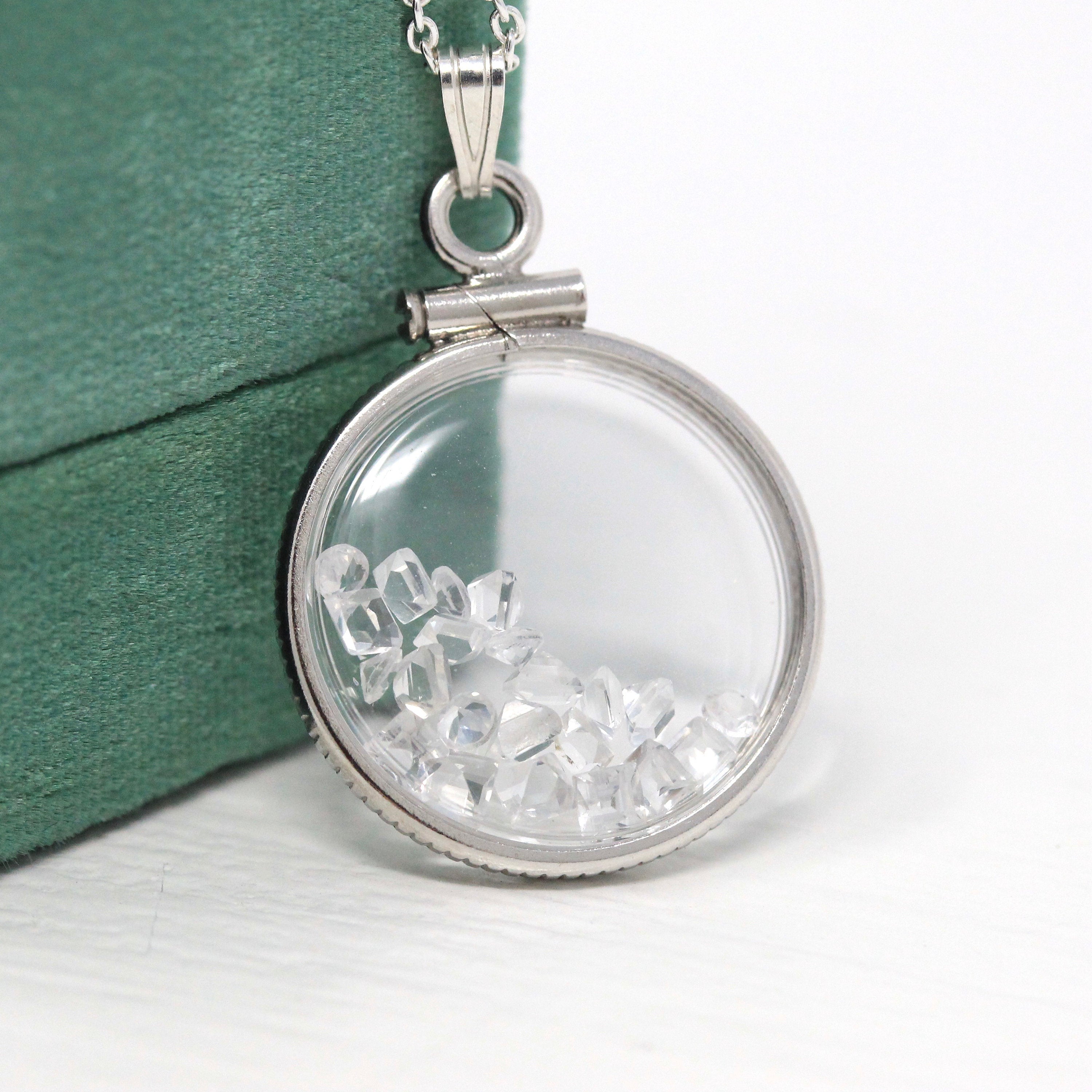 Offers Secret White Topaz Sterling Silver Pendant