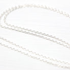 Sterling Silver Chain - 18 Inch Cable Link - 1 mm Eighteen Inch Polished .925 Silver New Necklace Spring Clasp Finished Jewelry Supply