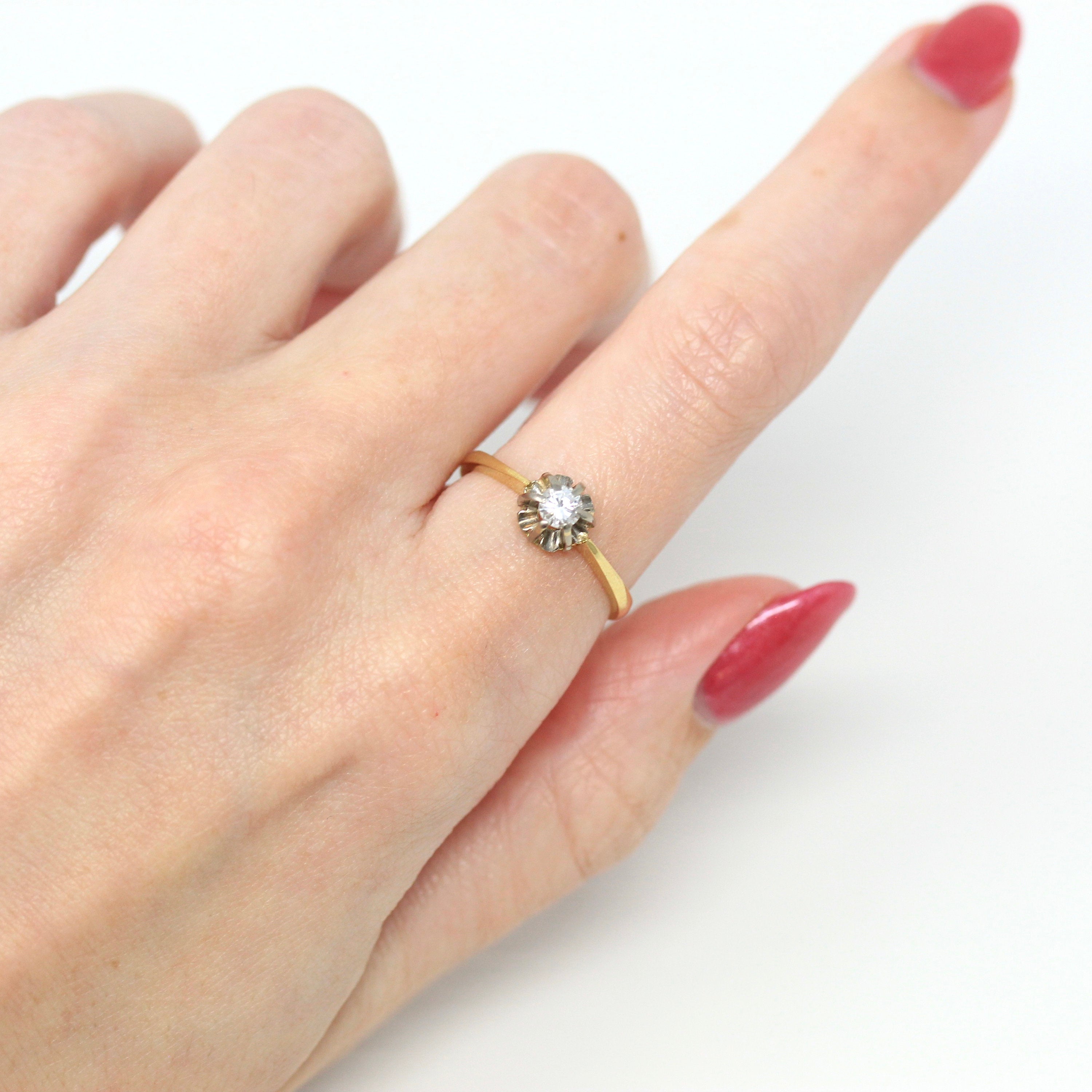 Diamantring 18 karat hotsell