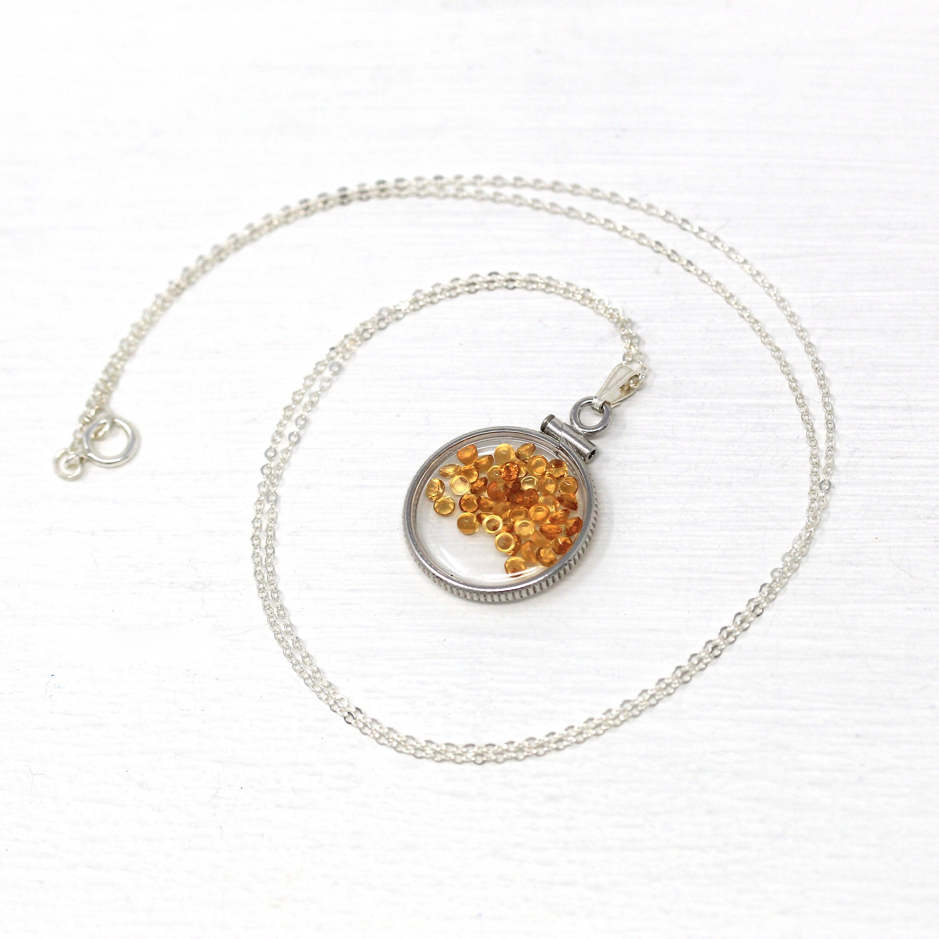 925 Sterling Silver Round orders Cut Citrine Pendant, Wholesale Pricing