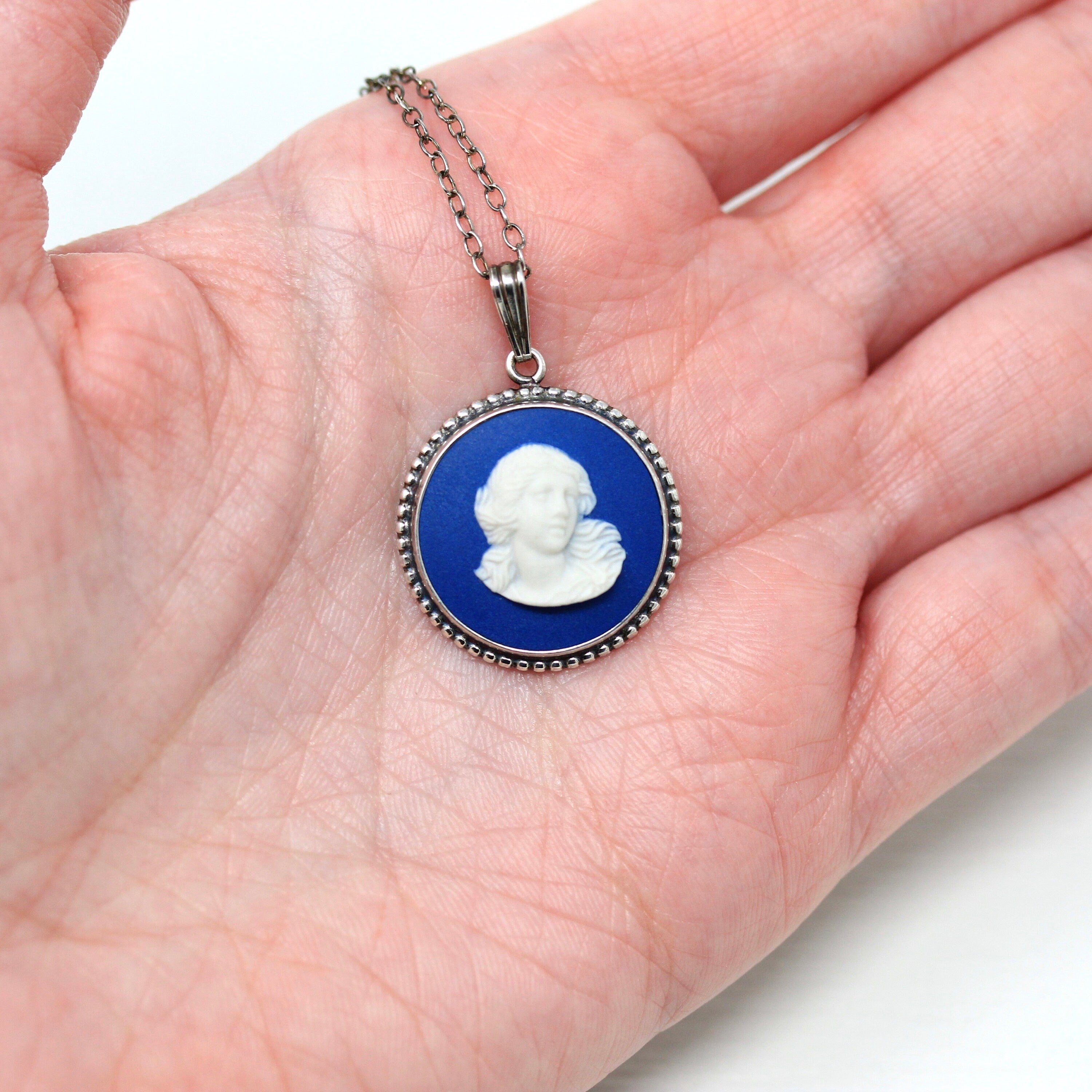 Wedgwood cameo pendant sales