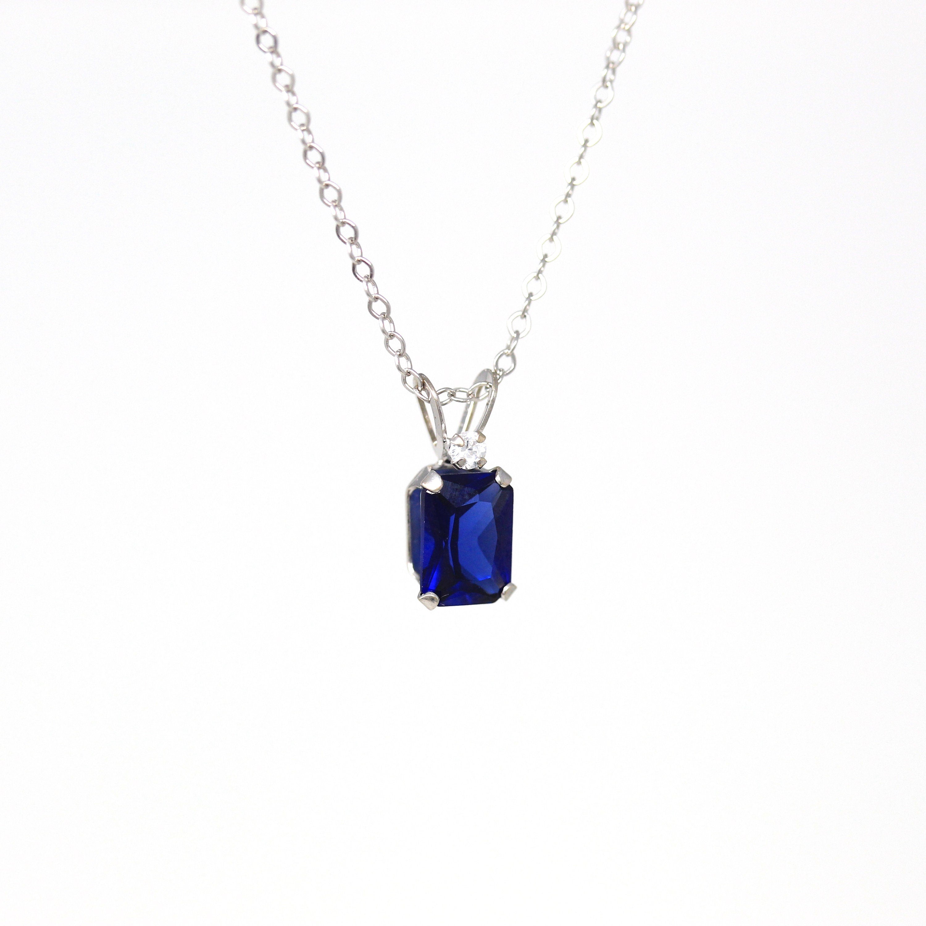 Modern sapphire necklace store