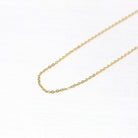 10k Yellow Gold Chain - Adjustable 18 to 17 to 16 Inch 1.3 mm Double Extendable Piatto Necklace - Polished Cable Link Fine Jewelry Supply