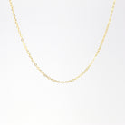 10k Yellow Gold Chain - Adjustable 18 to 17 to 16 Inch 1.3 mm Double Extendable Piatto Necklace - Polished Cable Link Fine Jewelry Supply