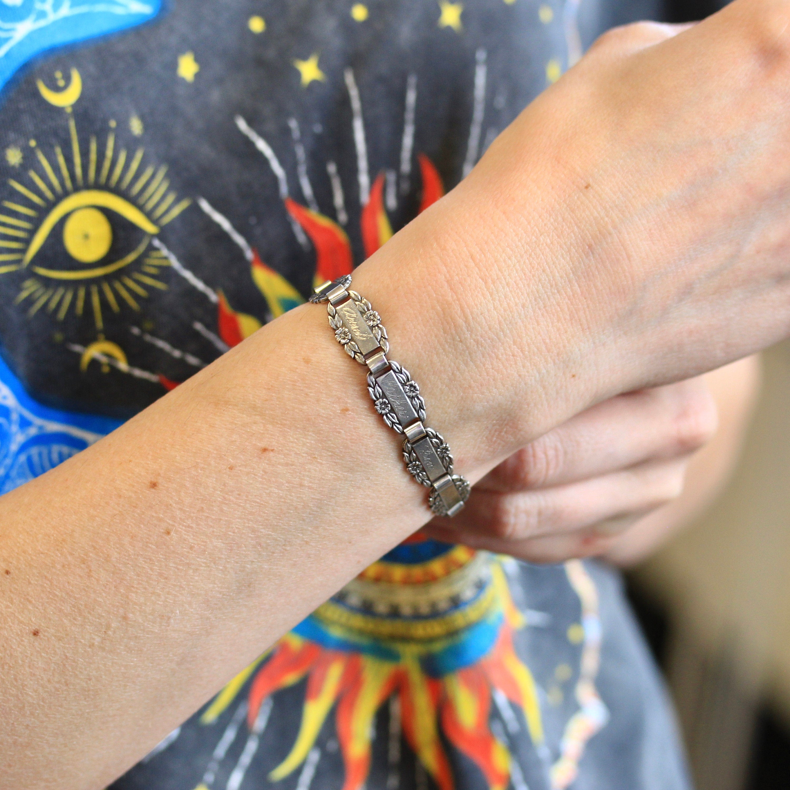 Sterling silver aunt bracelet shop