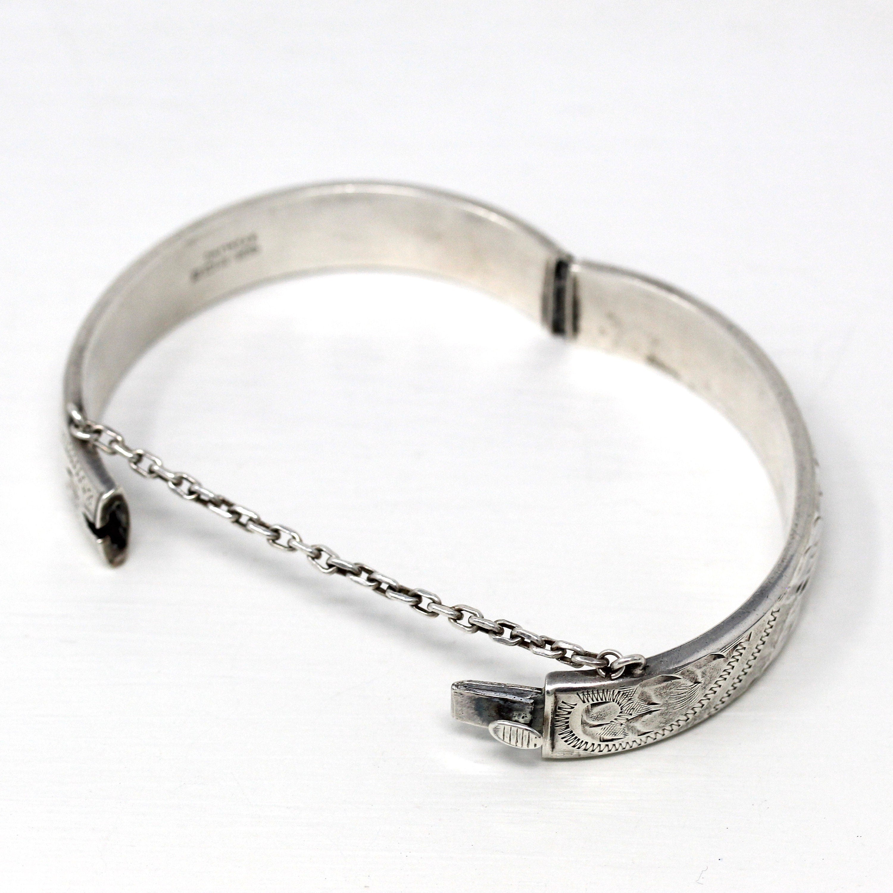 Sterling Silver Fully Hallmarked Birmingham Bangle discount