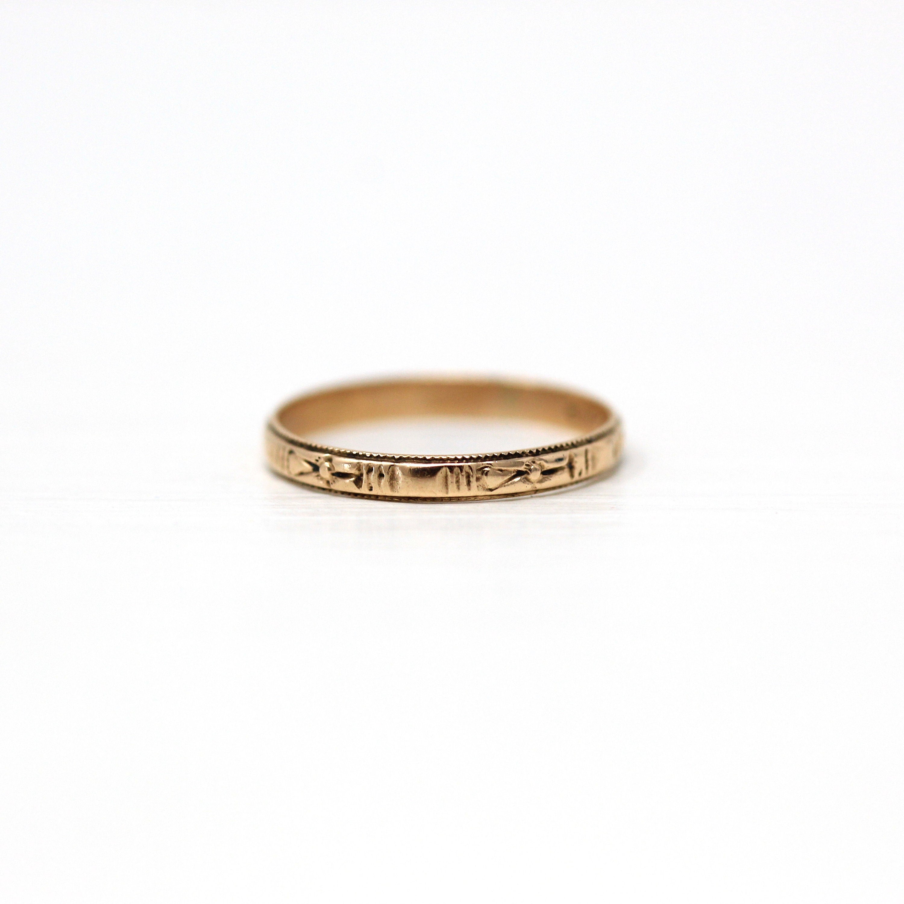 10k Yellow Gold Childs Baby buy Charm Ring