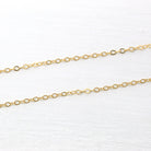 Gold Filled Chain - 16 Inch 14/20 GF Necklace - 1.2 mm Curb Neck Chain with Spring Ring - Bright Finish Brand New Wholesale Jewelry Supply