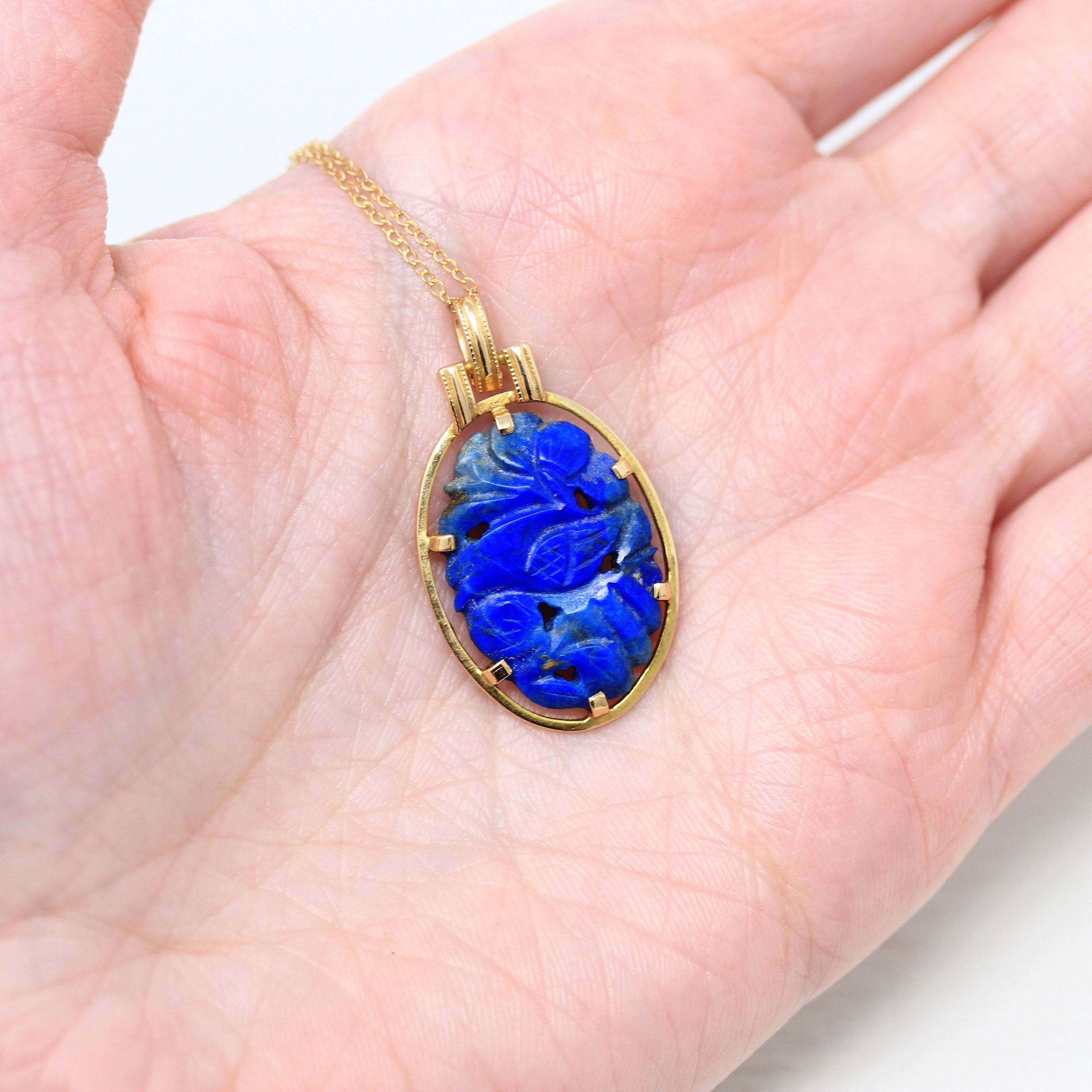 VTG Lapis Lazuli Necklace buy