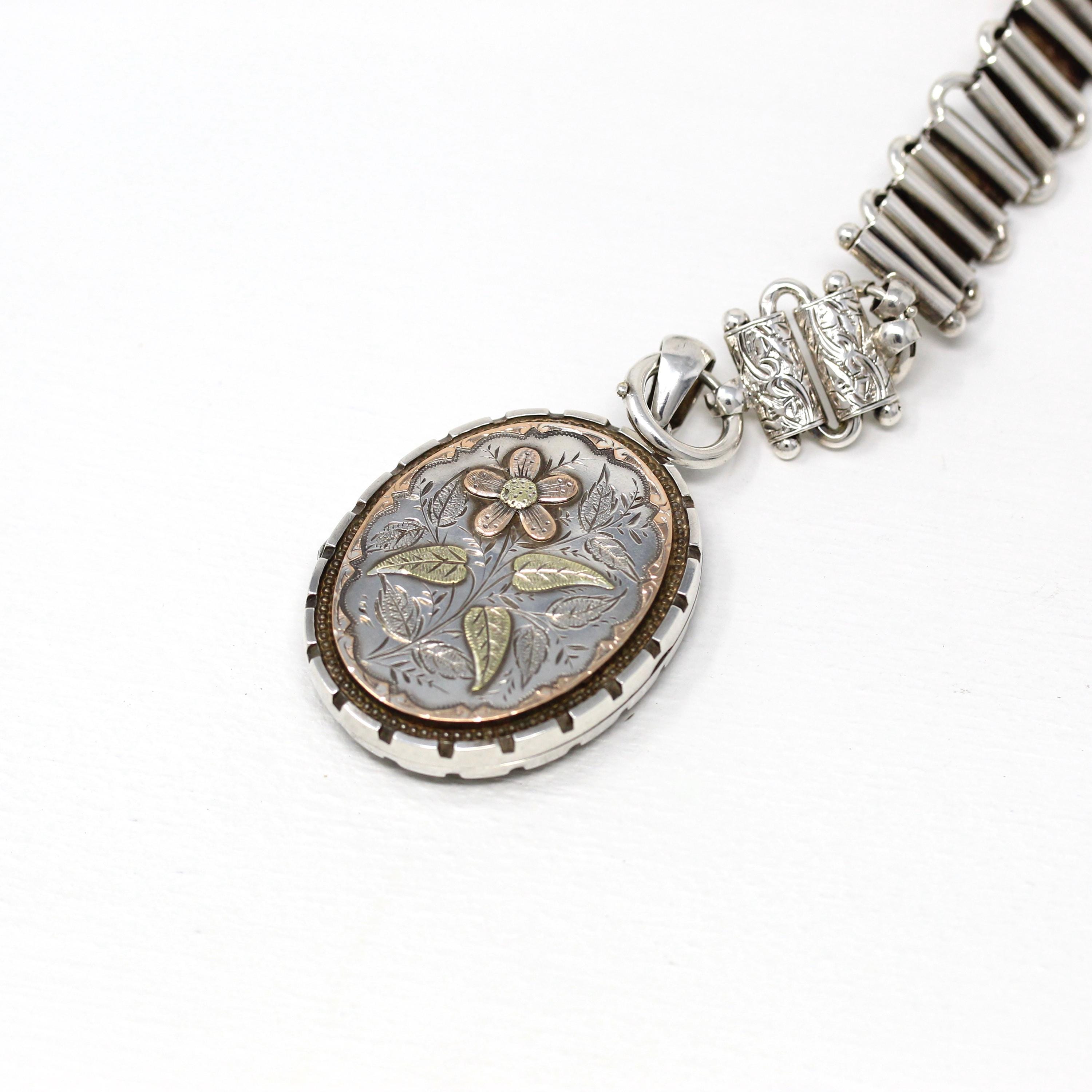 Antique Victorian locket book like pendant outlets