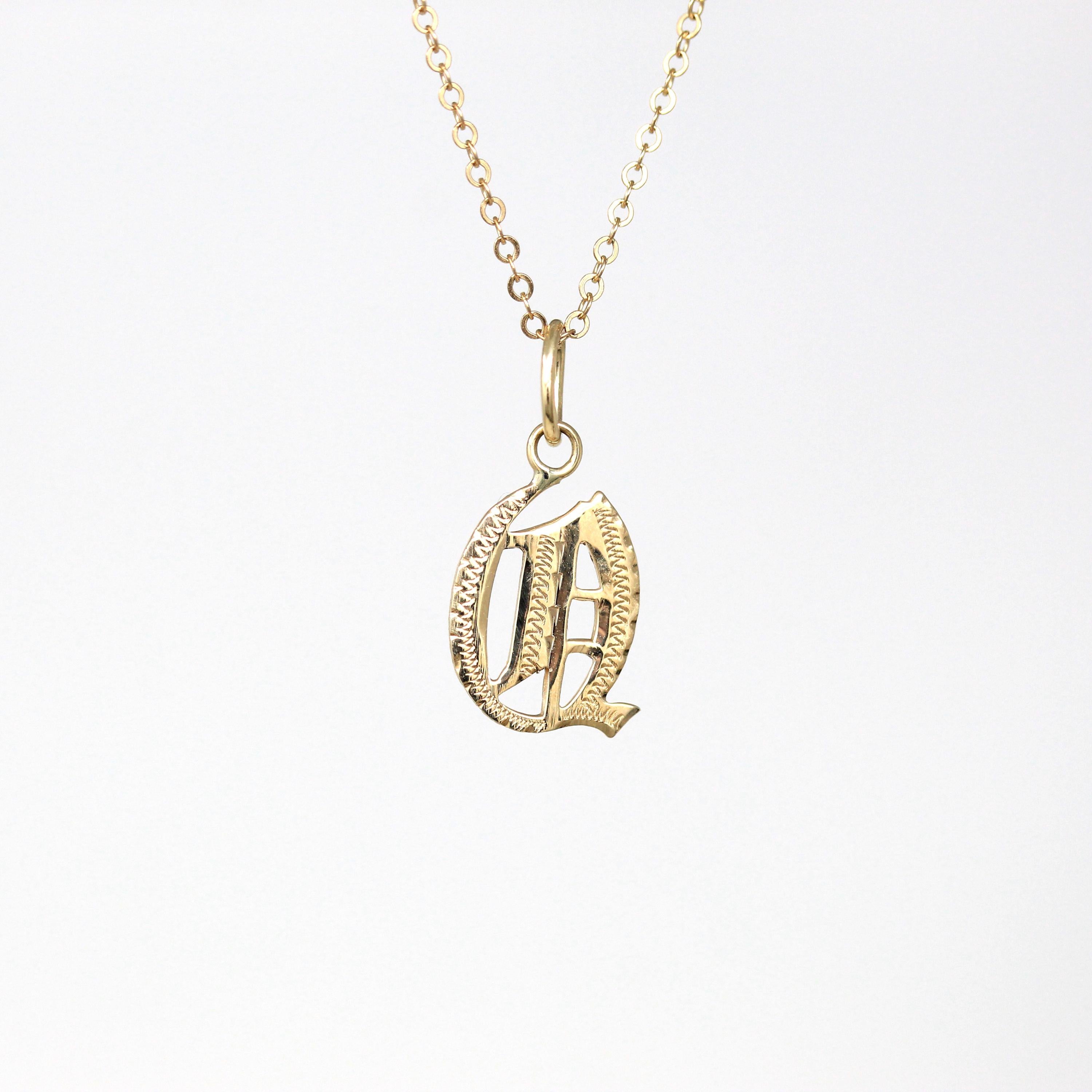 14k necklace & 10k charm store