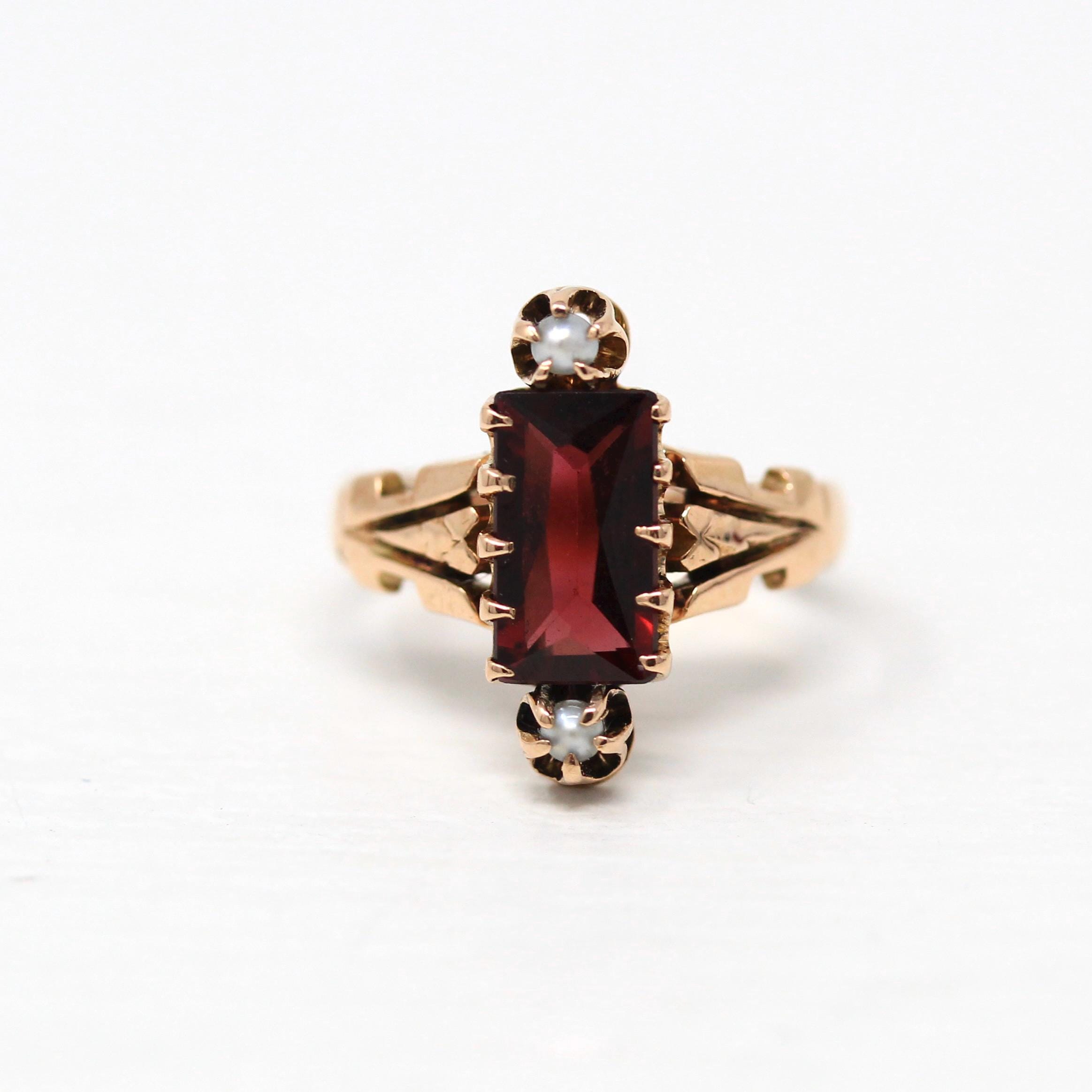 Vintage garnet jewellery online