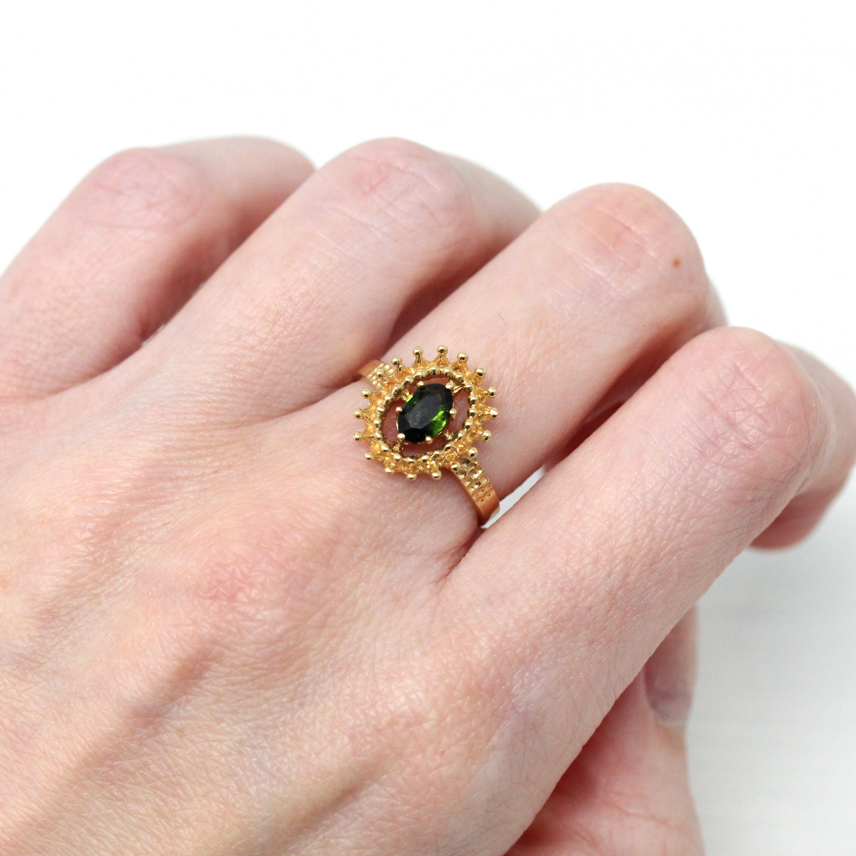 Statement tourmaline ring online