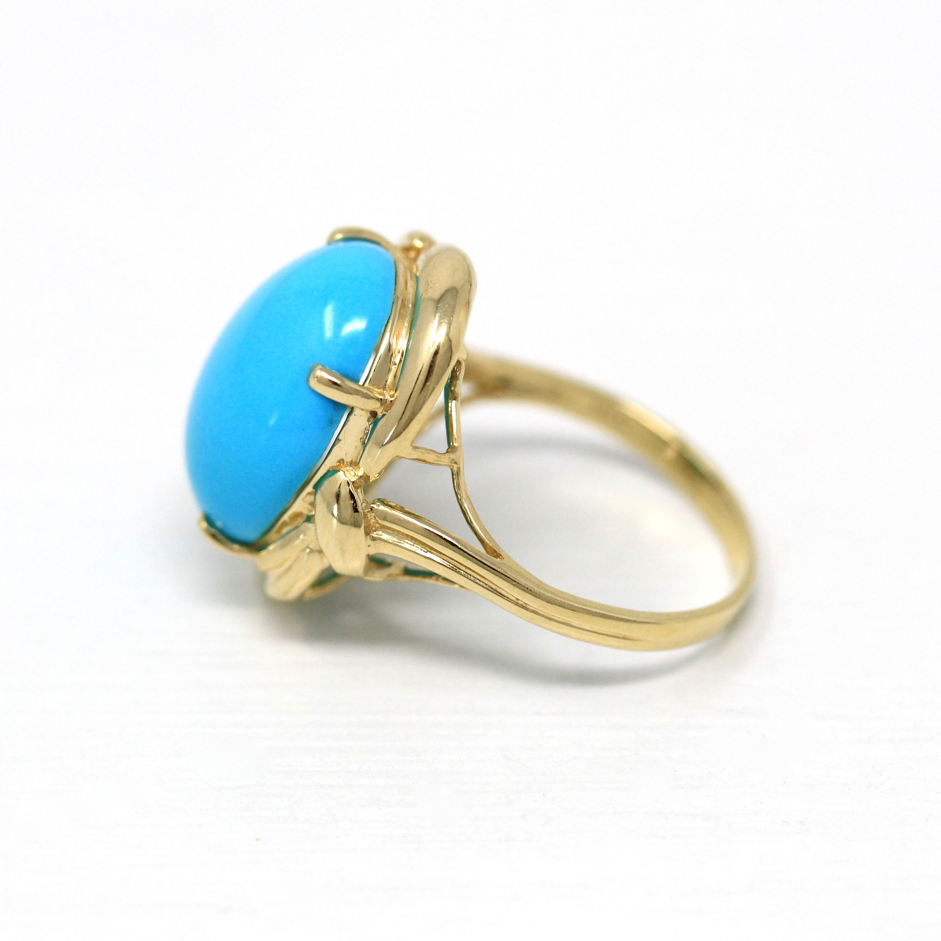 9ct gold turquoise on sale ring