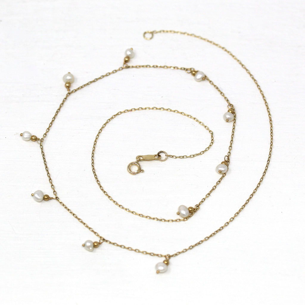 Yellow & Pink Sapphire Star Necklace w/ Diamonds 18K White Gold EraGem Estate, Antique & Vintage Jewelry